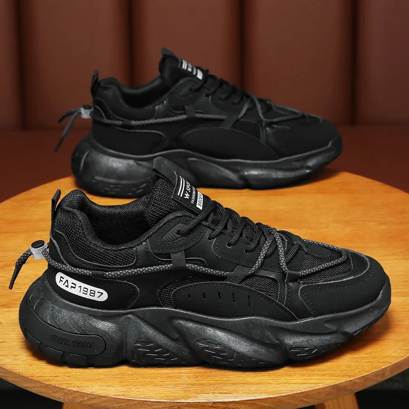 Waterproof Goretex Running Shoes - Chunky Running Sneakers para homens, sapatos