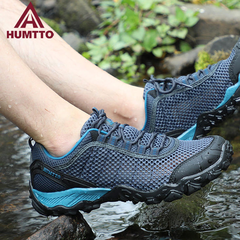 Reflective Night Running Shoes - Humtto sapatos de caminhada ao ar
