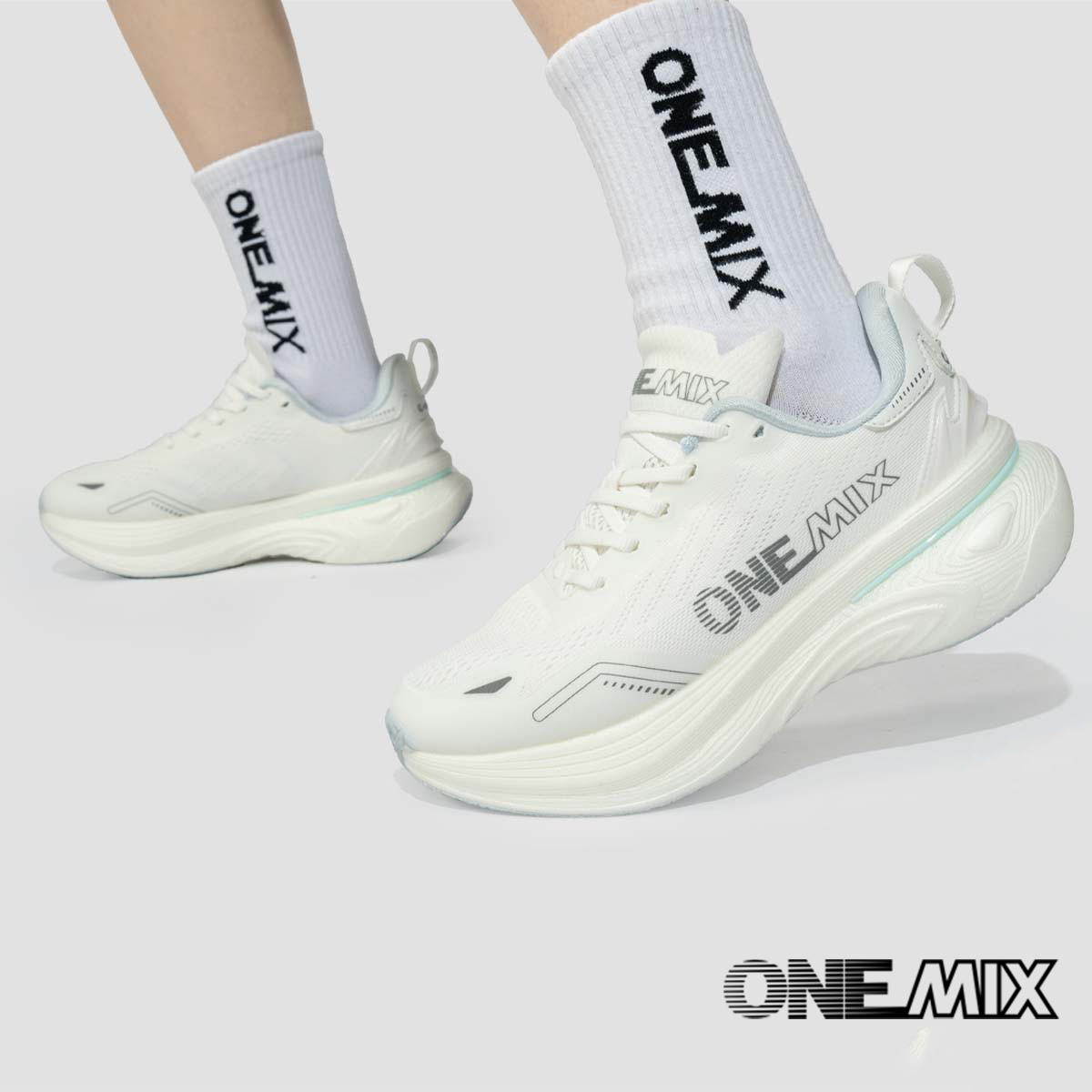 Tênis Masculino ONEMIX Novo co - Reflective Night Running Shoes avaliação e preço