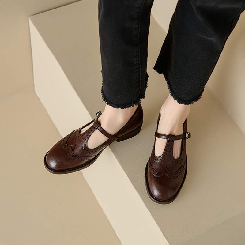 Sapatos de couro dividido para - Women'S Shoes avaliação e preço
